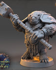 Clubber Zang - 3d Printed Miniature sculpted by Daybreak Miniatures