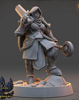 Élodie de l´Étoile Filante - Renegades of the Iron Phoenix - 3d Printed Miniature sculpted by Daybreak Miniatures