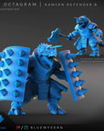 Kamian Defenders - The Octagram, Kamians - 3d Printed Miniature by Dragon Trappers Lodge