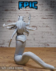 Naga Death Envoy - 3d Printed Miniature Sculpted by Epic Miniatures