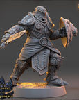 Tristan du Vent Sauvage - Renegades of the Iron Phoenix - 3d Printed Miniature sculpted by Daybreak Miniatures