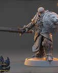 Tristan du Vent Sauvage - Renegades of the Iron Phoenix - 3d Printed Miniature sculpted by Daybreak Miniatures