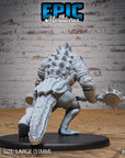 Crocodile Champion - 3d Printed by Epic Miniatures