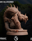 Ranaos Salamander - Dino Domination - 3d Printed Miniature Sculpted by Sordane Publishing