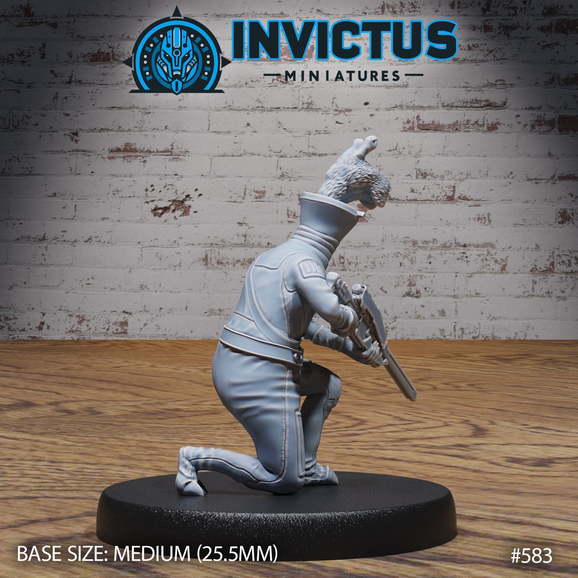 Alien Underdog - 3d Printed by Invictus Miniatures