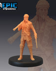 Pirate Sailing Master - 3d Printed by Epic Miniatures