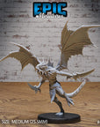 Draconic Demon Gold - 3d Printed Miniature Sculpted by Epic Miniatures