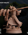 Sahuagin Warlock - 3d Printed Miniature by Arcane Minis