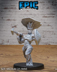 Mushroom Folks - 3d Printed Miniature Sculpted by Epic Miniatures