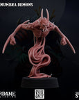 Somnumbra Demon- 3d Printed Miniature Sculpted by Big Bad Evil Guys