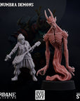 Somnumbra Demon- 3d Printed Miniature Sculpted by Big Bad Evil Guys