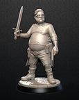 Superbelly -  3d Printed Miniature Sculpted by Falcata3d