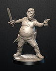 Superbelly -  3d Printed Miniature Sculpted by Falcata3d
