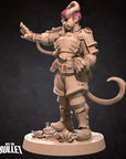 Tiefling Artificer (Female) - 3d Printed Miniature by Bite the Bullet