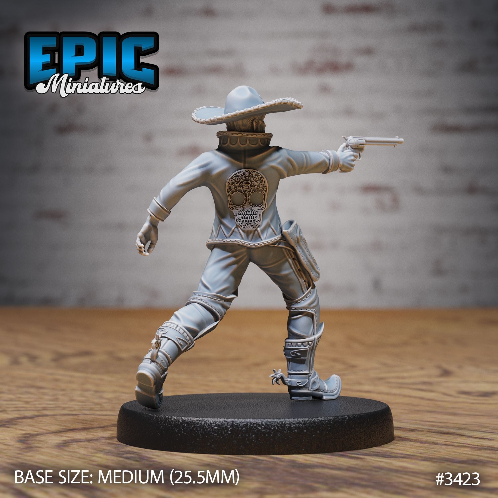 Wild West Bandit - 3d Printed by Epic Miniatures