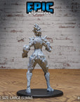 Earth Elemental Female - 3d Printed Miniature Sculpted by Epic Miniatures