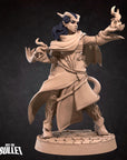 Tiefling Sorceress - 3d Printed Miniature by Bite the Bullet