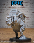 Armadillo Conquistador - 3d Printed by Epic Miniatures