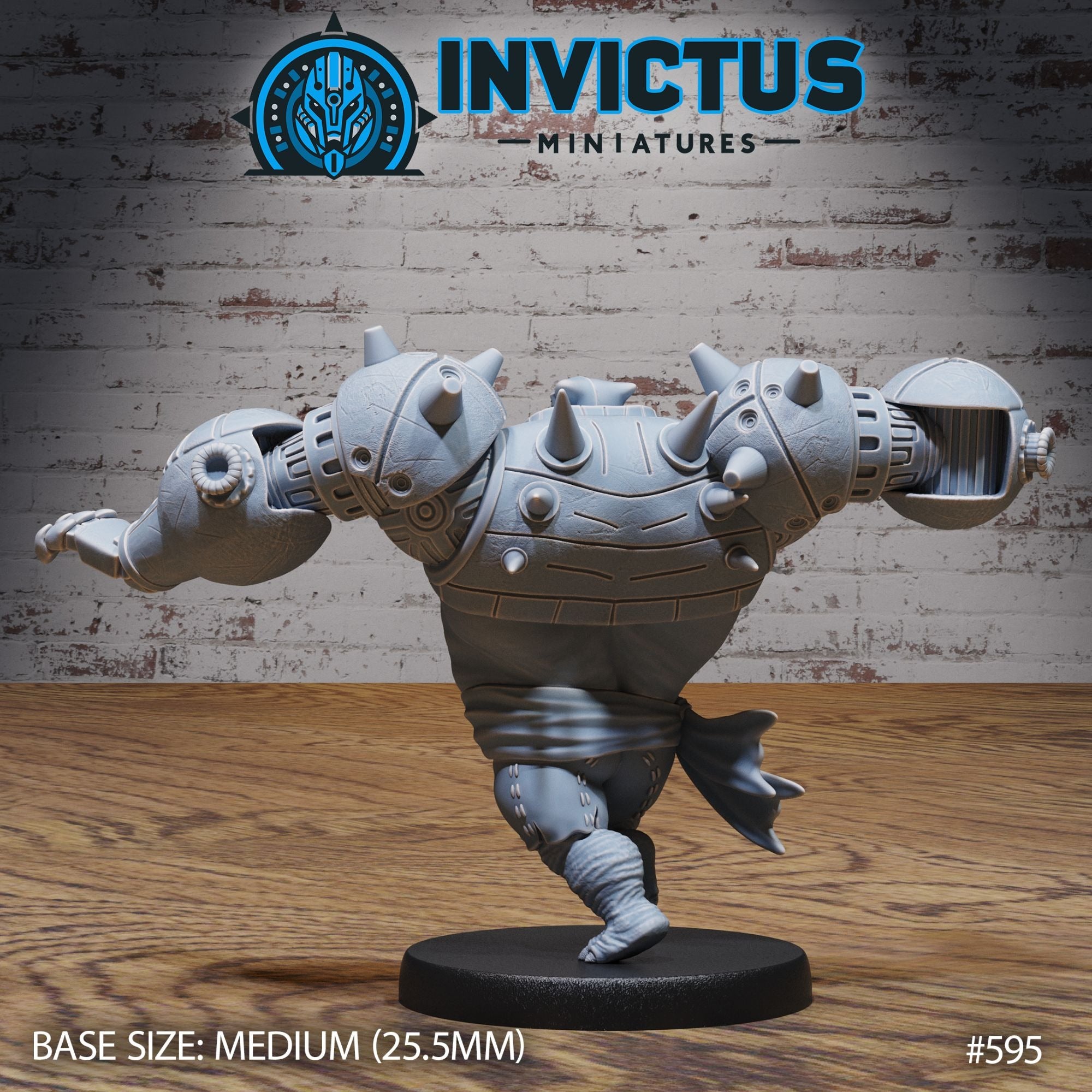 Alien Brute - 3d Printed by Invictus Miniatures