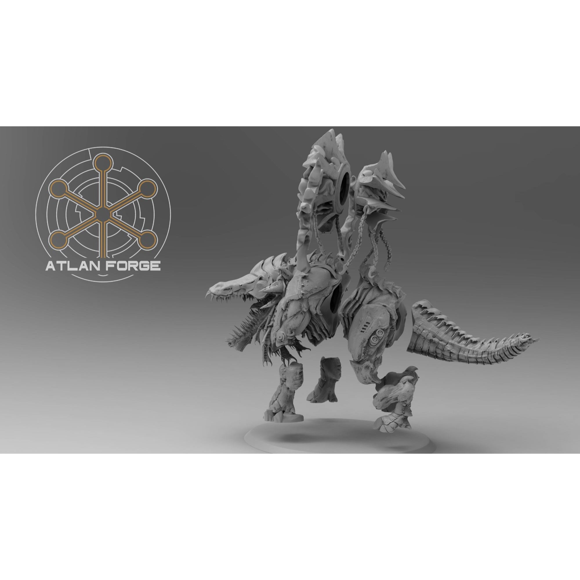 Aegyptian Soul Devourer - 3d Printed Sculpted by Atlan Forge