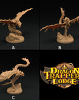 Spitfire Wyverns - 3d Printed Miniature by Dragon Trappers Lodge