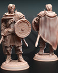 Arion Midrun, Human Fighter - 3d Printed Miniature by DM Stash