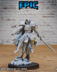 Jetpack Headhunter - 3d Printed Miniature Sculpted by Epic Miniatures