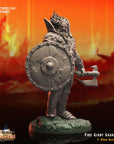 Fire Giant Guardians - 3d Printed Miniature Sculpted by Crippled God Foundry