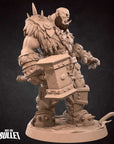 Orc Warchief - 3d Printed Miniature by Bite the Bullet