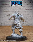 Dragon Blood Warrior - 3d Printed Miniature Sculpted by Epic Miniatures