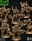 Wyzerd Raticators - Clan Wyzerd Skitterkin - 3d Printed Miniature by Battle Yak Miniatures