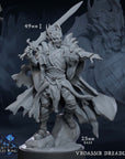 Korhinval, Vroassir Dreadlord - 3d Printed Miniature by Mammoth Factory