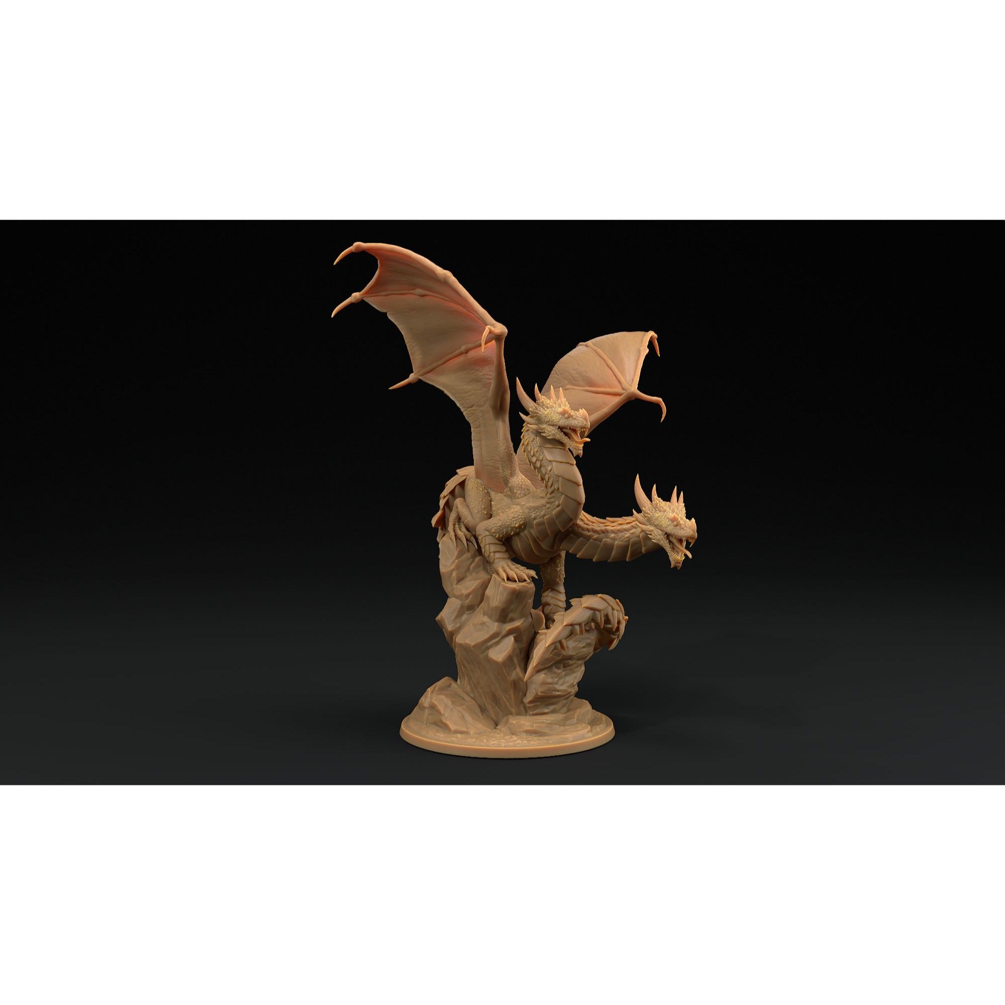 Viperwing Dragon Adult - 3d Printed Miniature by Dragon Trappers Lodge