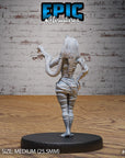 Cleopatra Mummy Lady - 3d Printed by Epic Miniatures