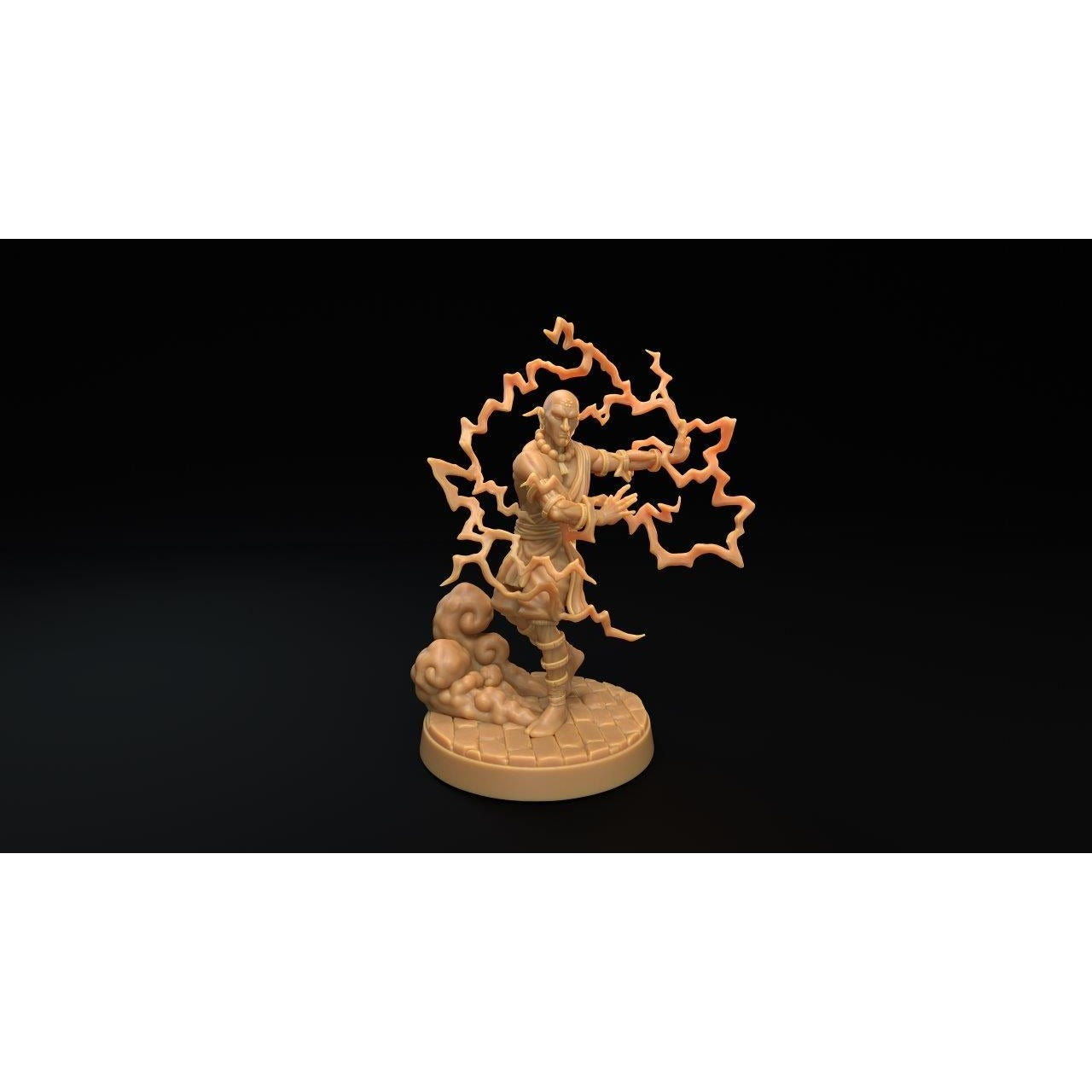 Jetsun, the Cleanser - 3d Printed Miniature by Dragon Trappers Lodge