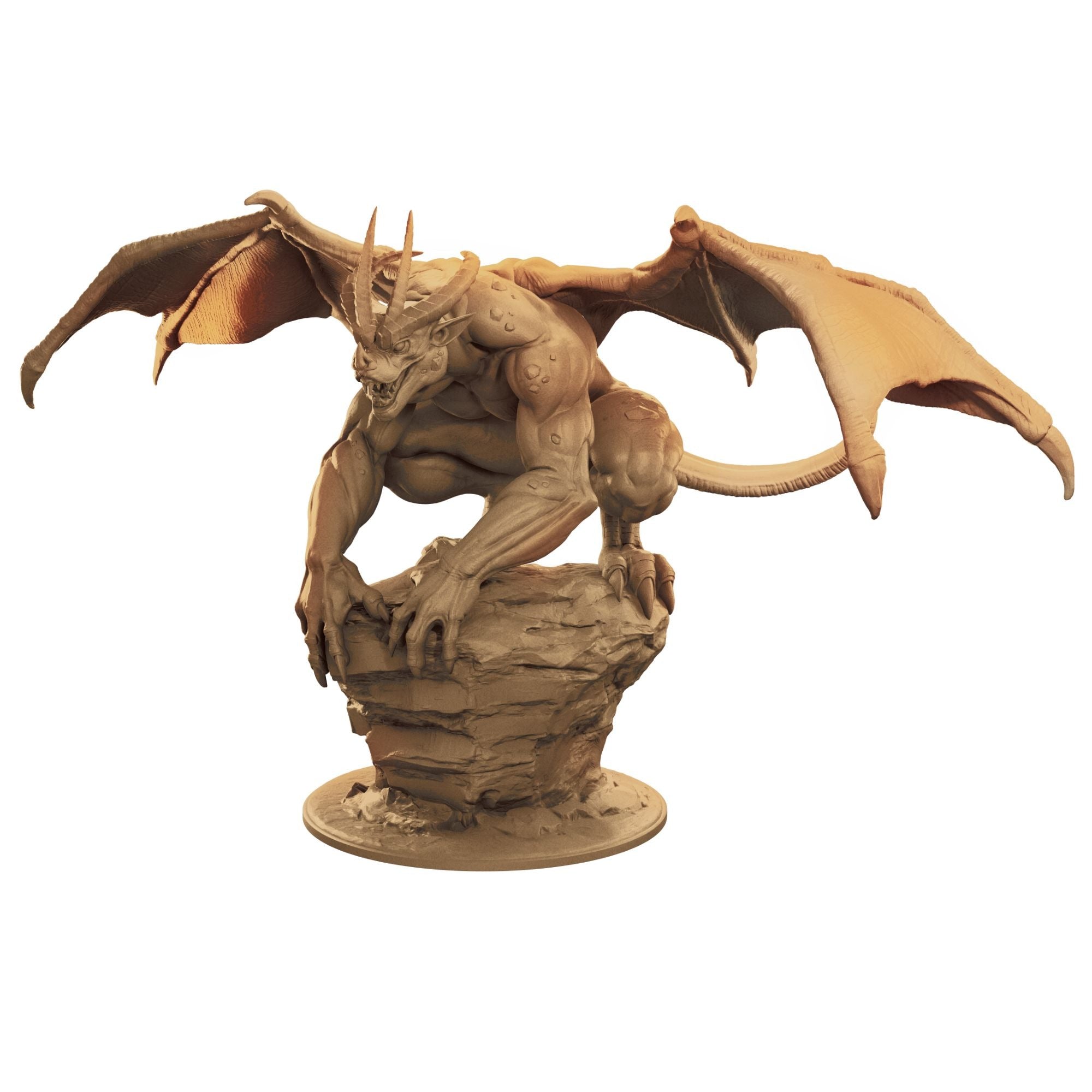 Gargoyles - 3d Printed Miniature by Dragon Trappers Lodge