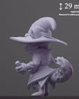 The Alchemist - Curious Critters of Whimsy Isle - 3d Printed Miniature Sculpted by Velrock Art Miniatures
