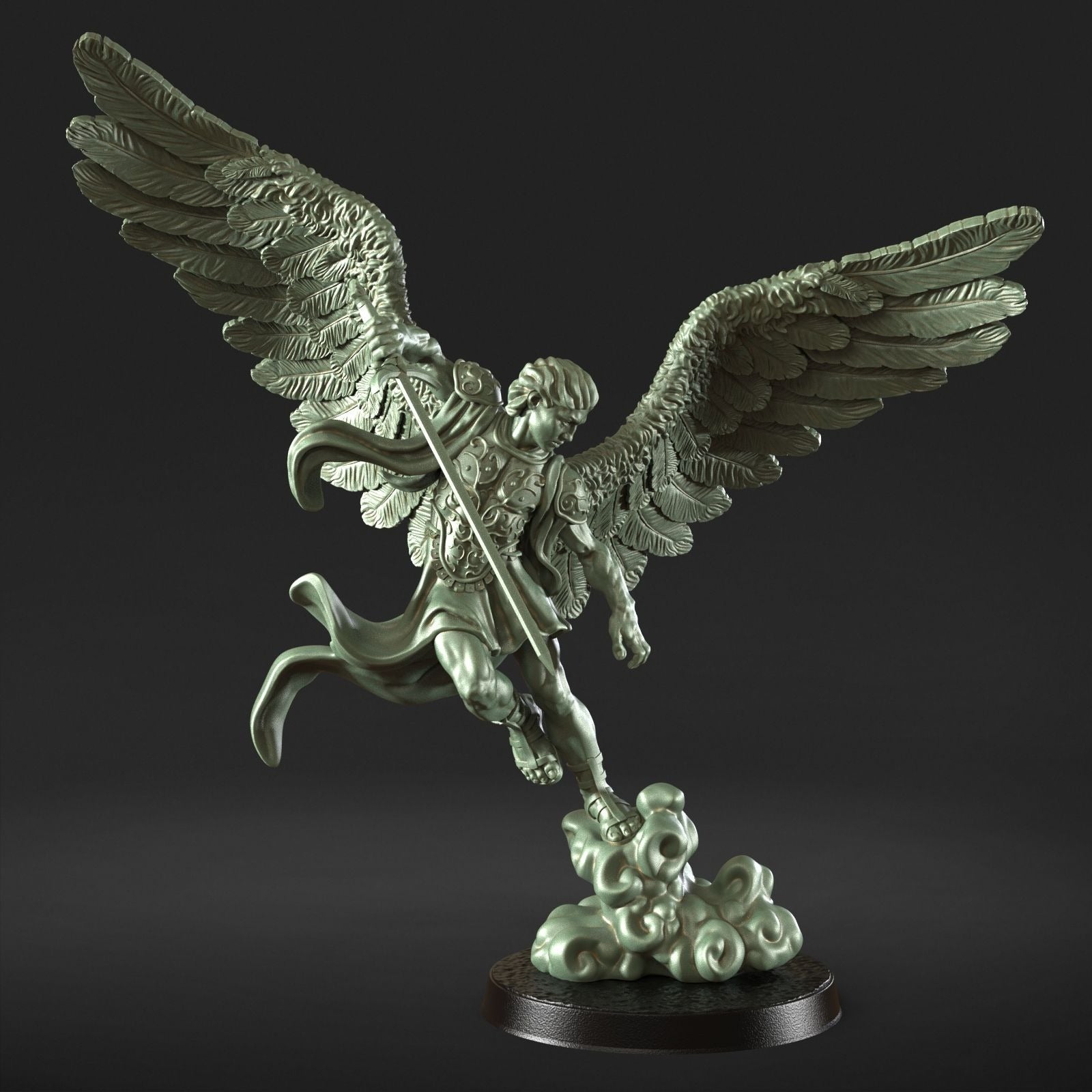 Michael, Archangel - Forgotten Chapters: Angelis - 3d Printed