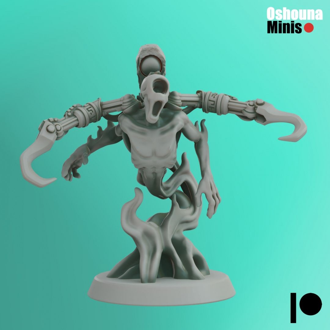 Faceless (Doomed Empire) - 3d Printed Miniature by OshounaMinis