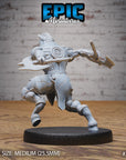 Horse Folk Knight - 3d Printed by Epic Miniatures