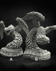 Feathered Serpent - 3d Printed Miniature by Adaevy Creations