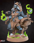 Worgen Warlock - 3d Printed Miniature by Bite the Bullet