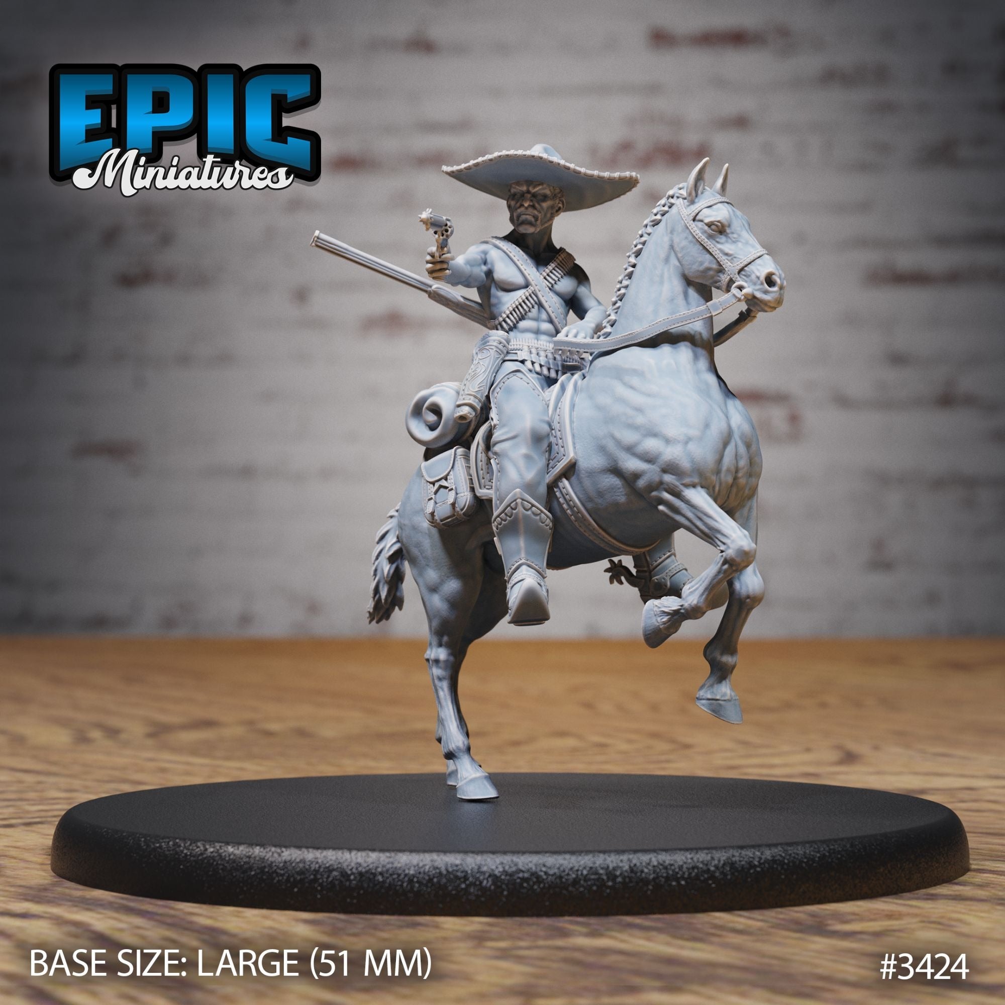 Wild West Bandit - 3d Printed by Epic Miniatures