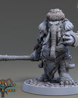 Madhu Nomoretusk - Oliphaunts of Red Ridge - 3d Printed Miniature sculpted by Daybreak Miniatures