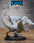 Black Dragon Wyrmling - 3d Printed by Epic Miniatures