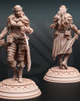 Hali Brookes - Water Elemi Swashbuckler Rogue - 3d Printed Miniature by DM Stash