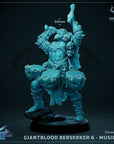 Giantblood Berserker - 3d Printed Miniature Sculpted by Mammoth Factory