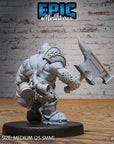 Dwarf Champion - 3d Printed by Epic Miniatures