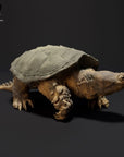 Common Snapping Turtle - 3d Printed 1/24 Scale Miniature by Animal Den