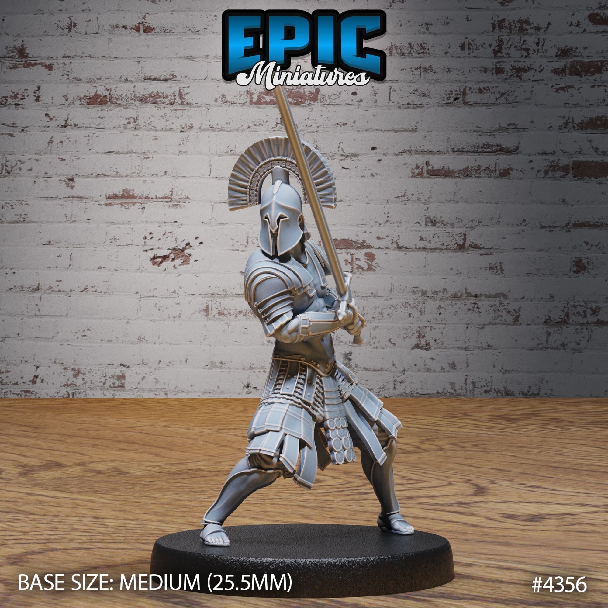 Olympian Soldier - 3d Printed by Epic Miniatures